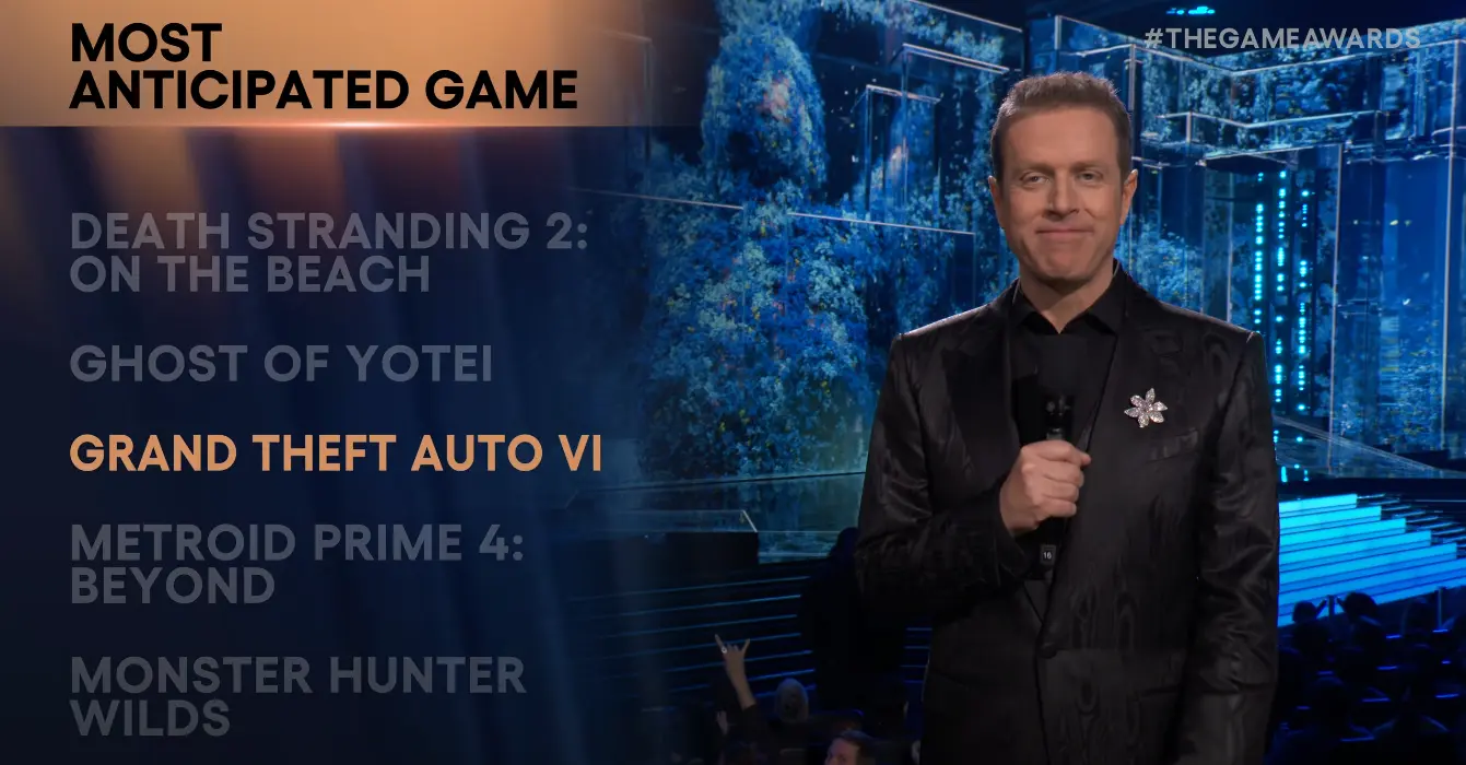 GTA 6 The Game Awards 2024 nominacje
