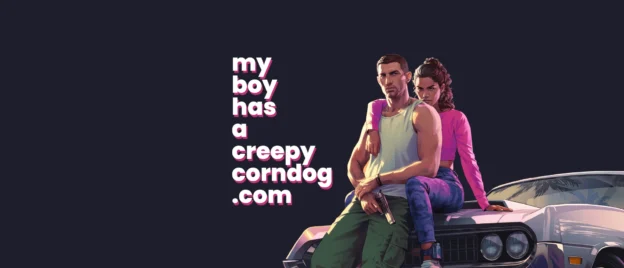 My boy has a creepy corndog com
