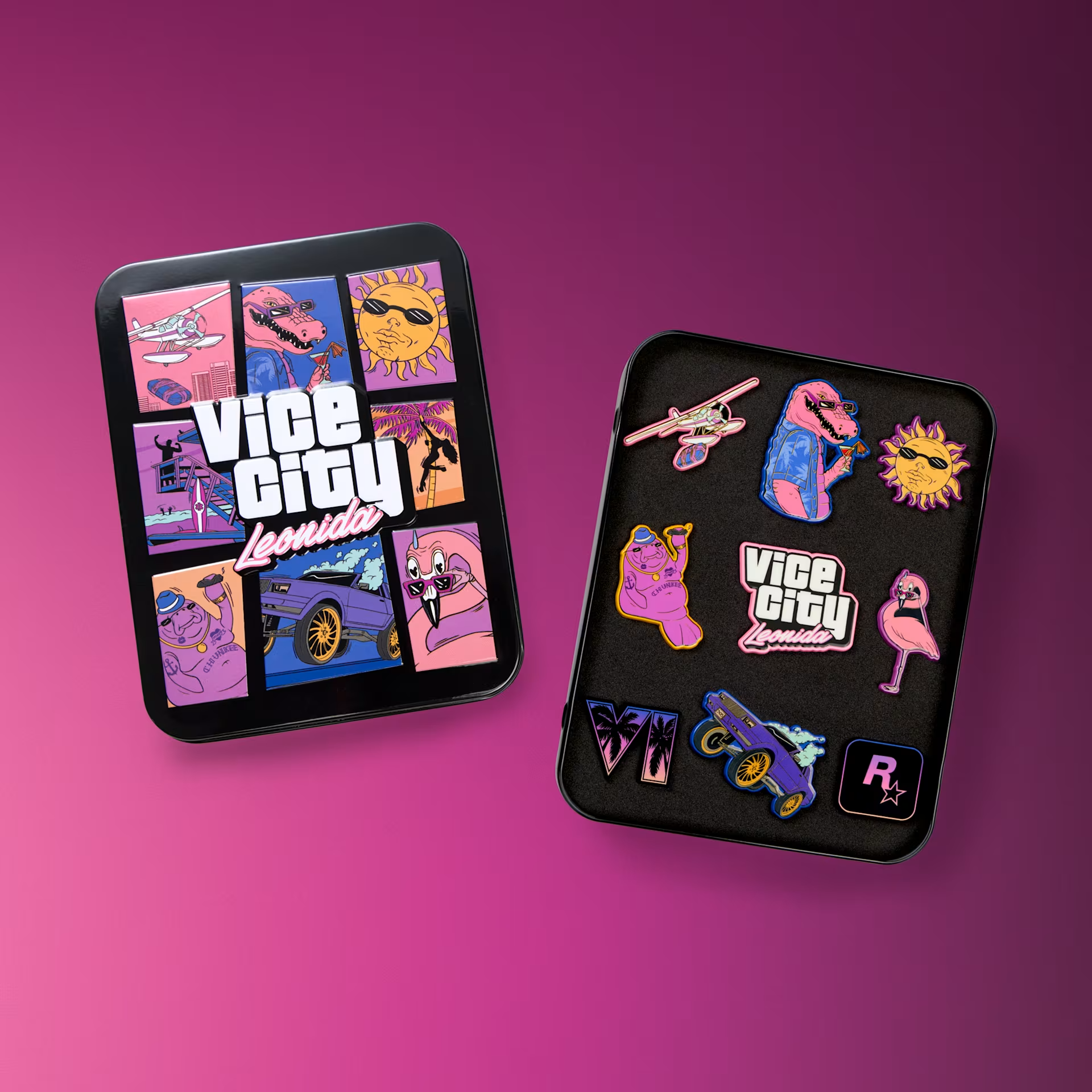 Kolekcjonerka GTA 6 Przypinki
